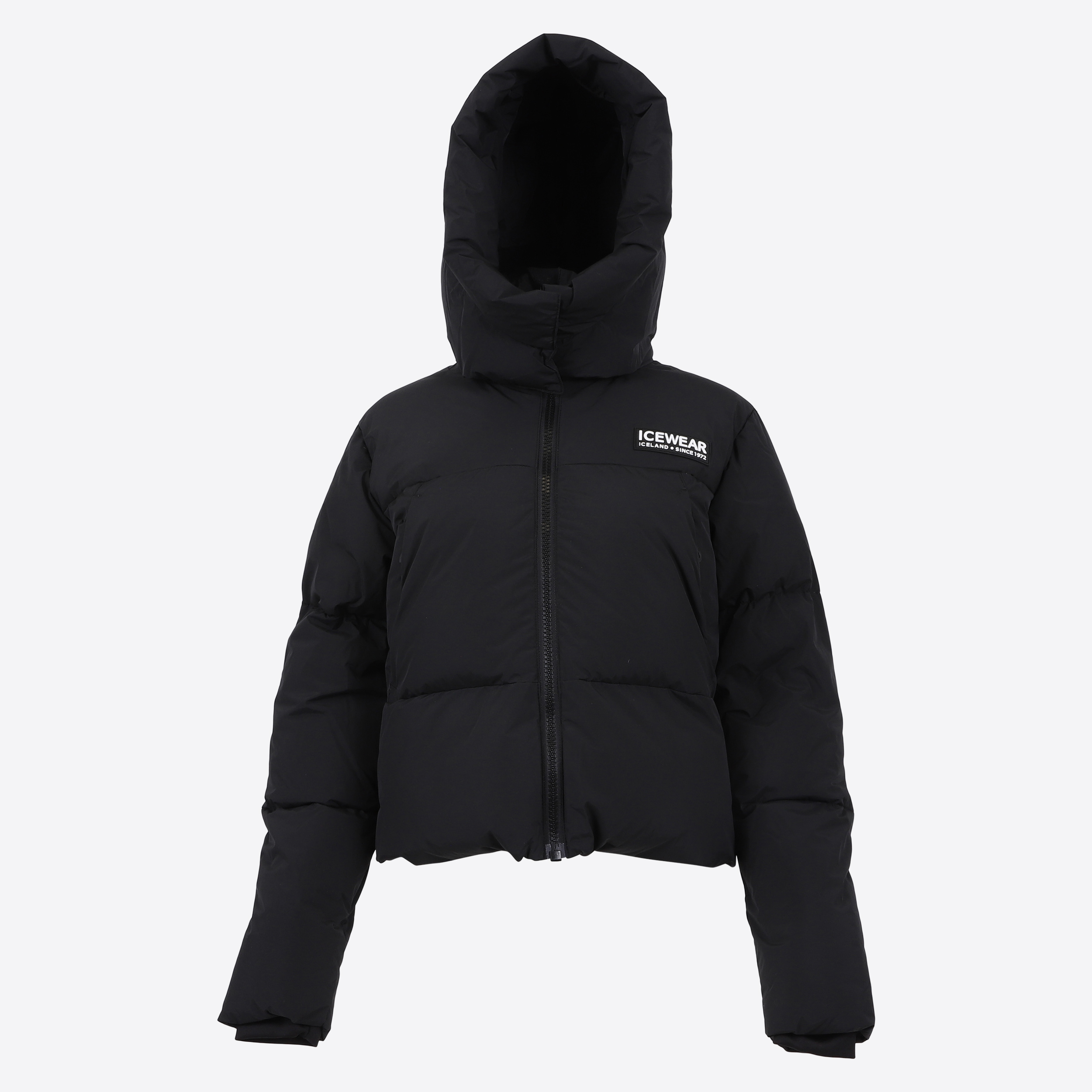 Veste polaire courte en duvet Borg