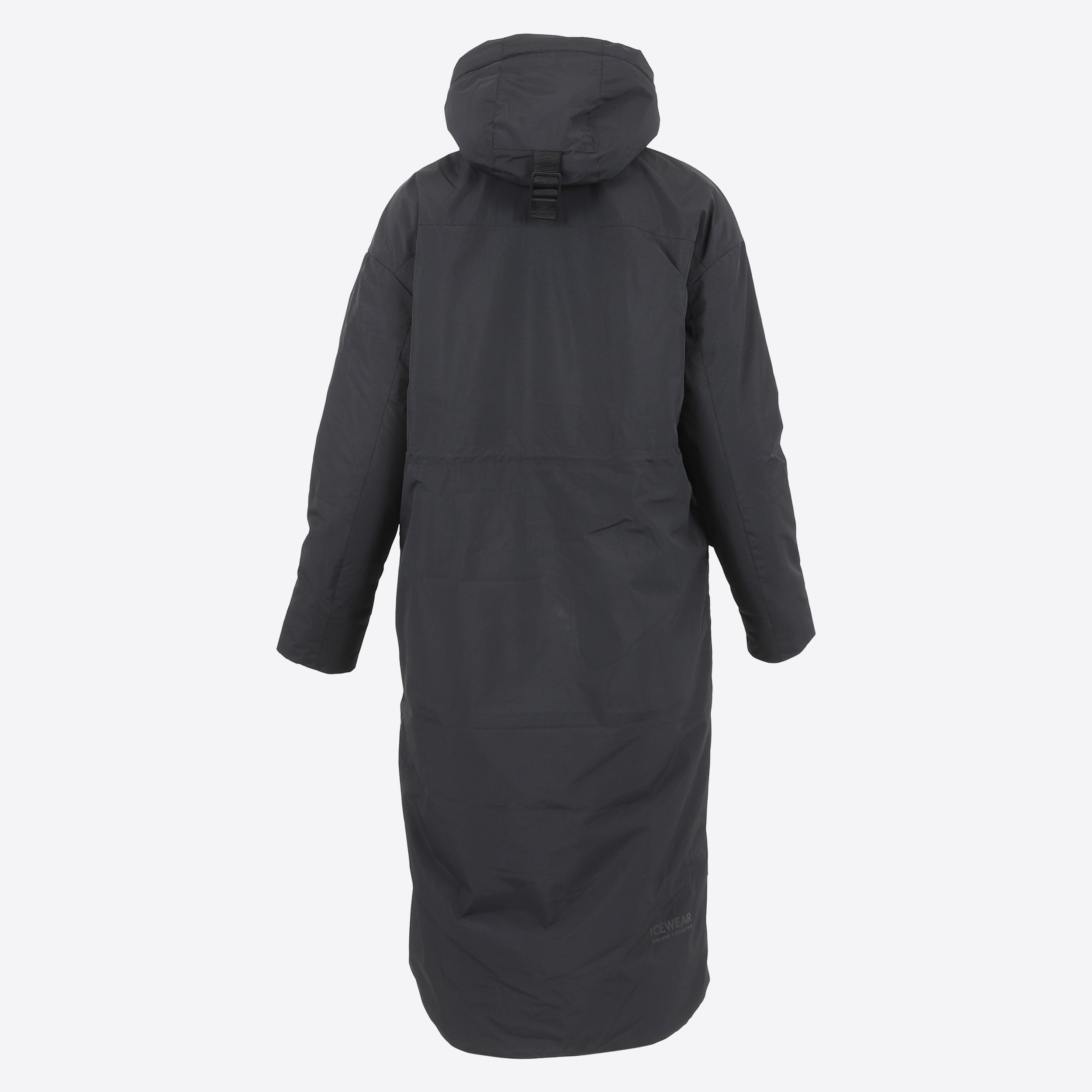 ÓDÁÐAHRAUN Long Manteau d’Hiver Isolé avec de la Laine Islandaise