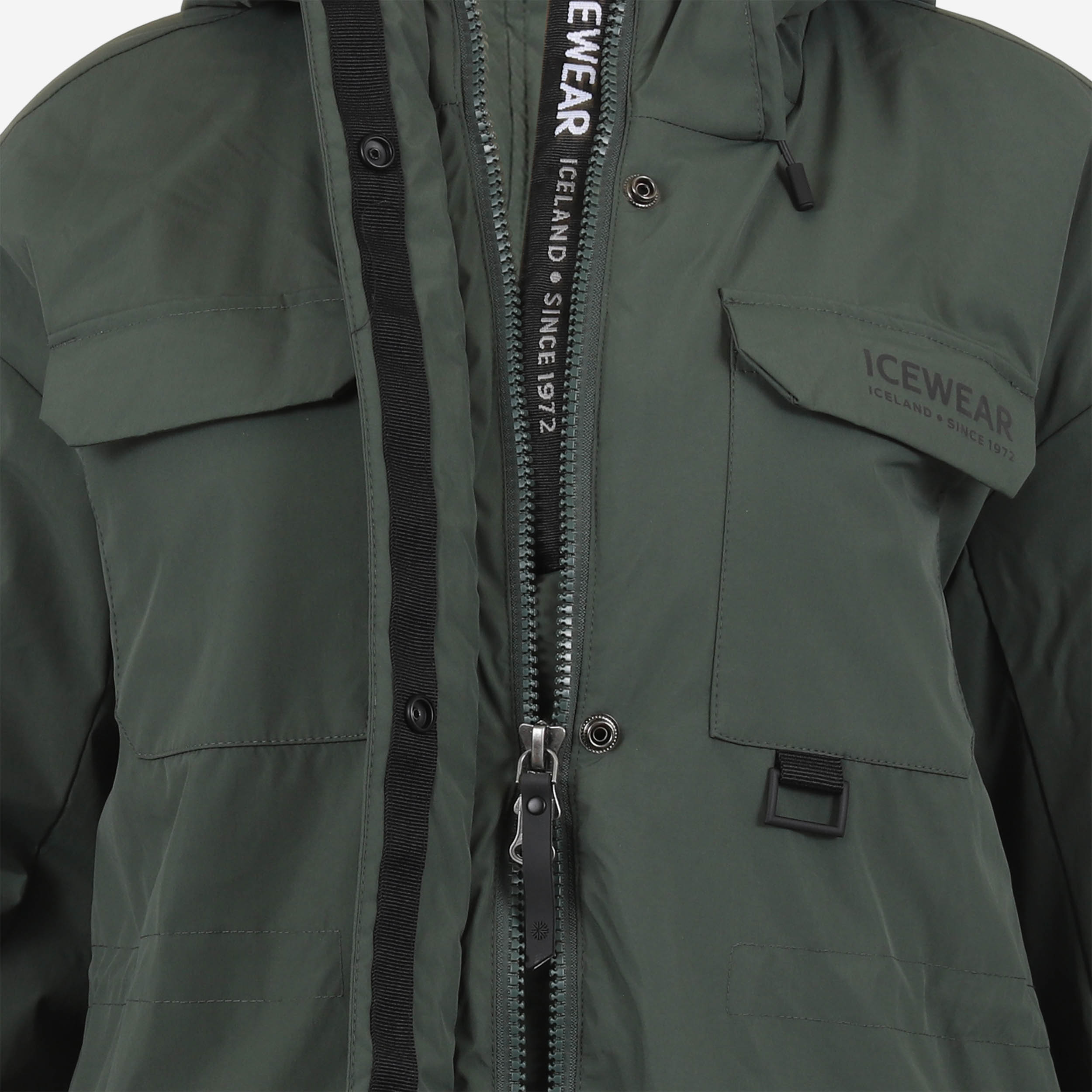 ÓDÁÐAHRAUN Parka with Icelandic Wool Fill